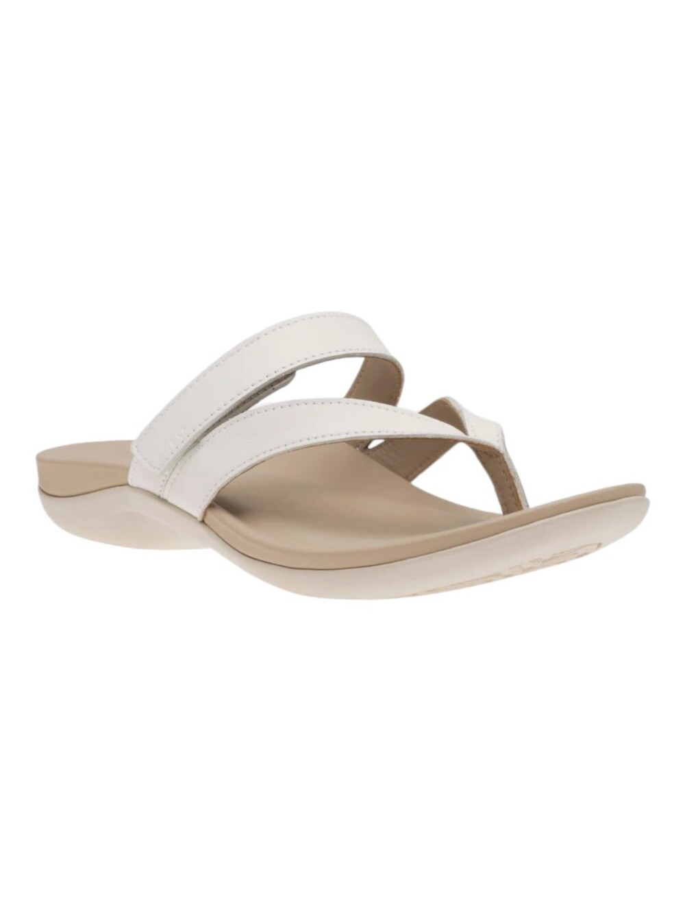 ABEO Oasis Thong Sandal In White Size 12